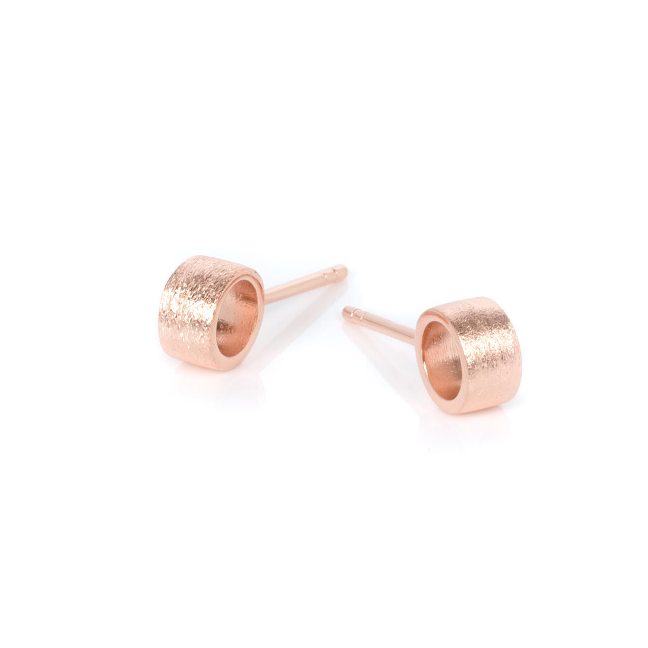 Air - cirkelformade örhängen - silver, roséguld eller svarta