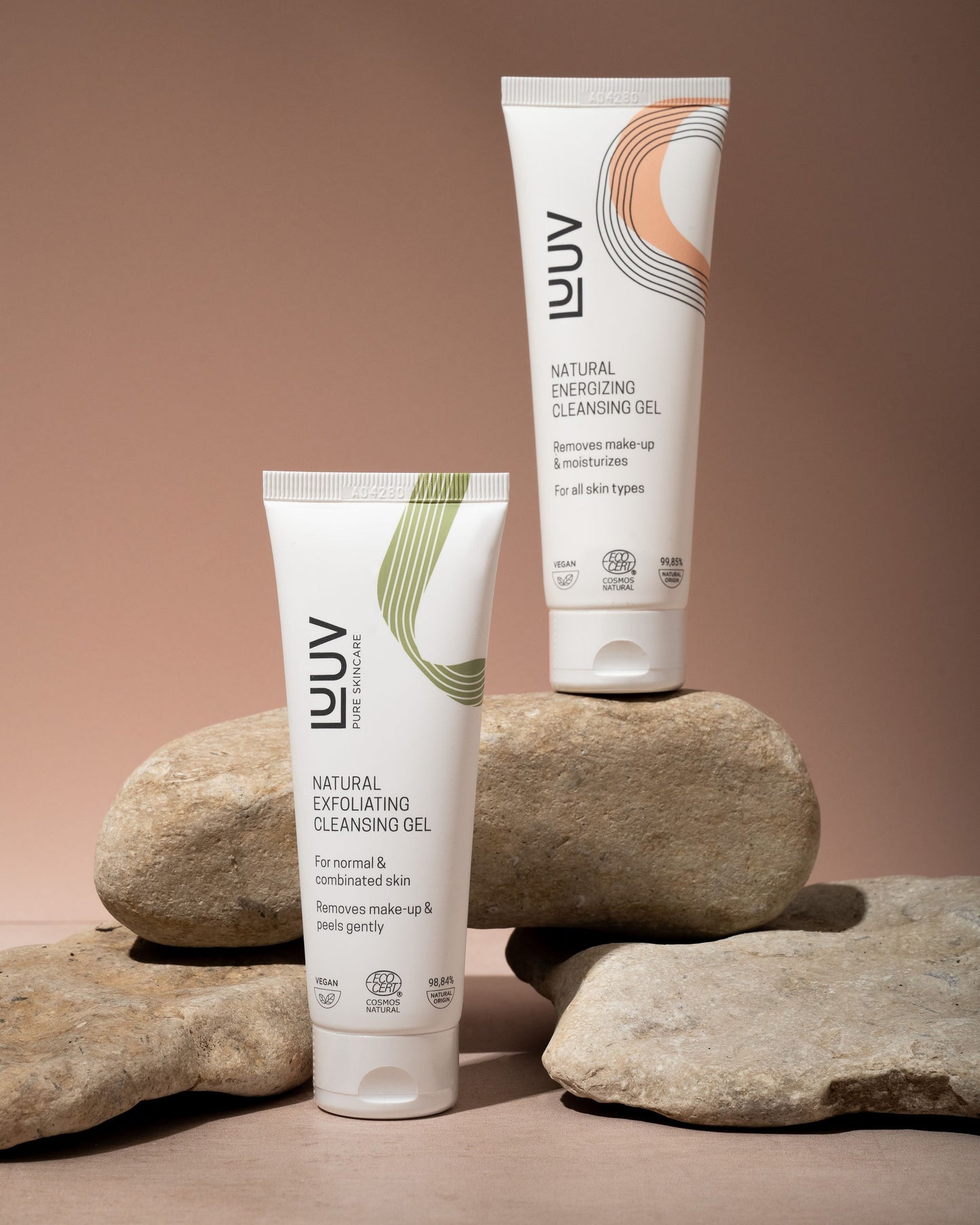 Natural Exfoliating Cleansing Gel with Bamboo, 75ml