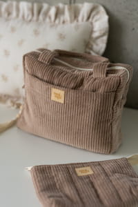 Vilja - stor necessär – mocca