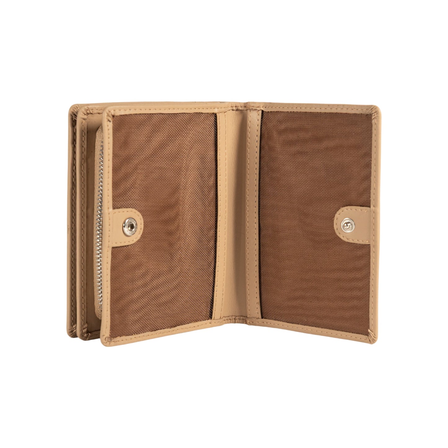 Vittori - damplånbok i italienskt läder, beige
