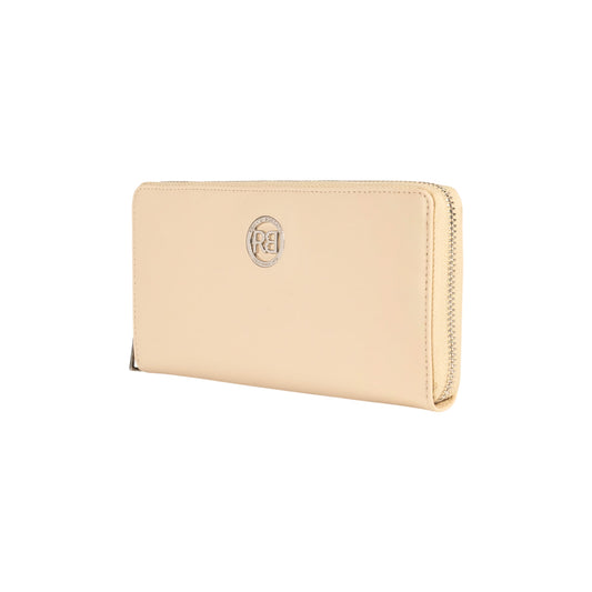 Vittoria - damplånbok i italienskt läder, beige
