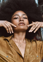 Circle Necklace - Gold