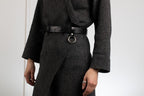 Black Leather Belt Elon