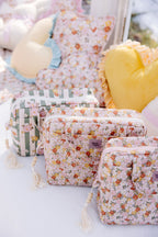 Make-Up Bag Set of 2 - Green Garden