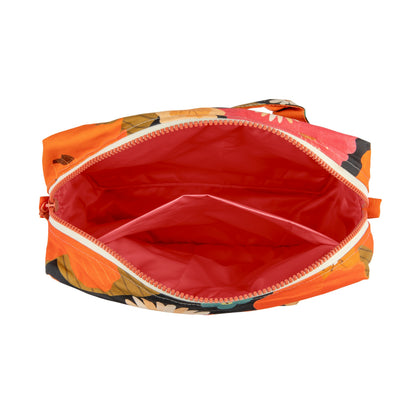 Large Make-Up Bag - Picnic With Flowers