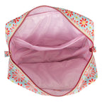 Make-Up Bag Set of 2 - Red Flowers