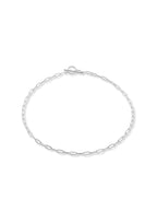 Paper Clip Choker - Silver