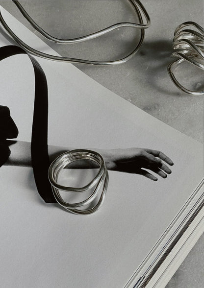 Reef Break Wave Ring - Silver