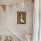 Simple Irregular Dots Wallpaper - Powder Pink And White